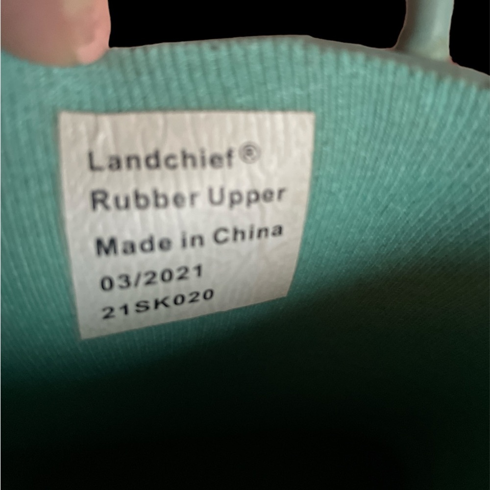 Land chief floral rain boots - Picture 6 of 8